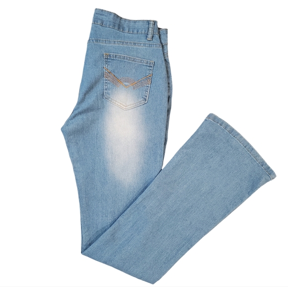Womens Mid Waisted Bootcut Jeans Size Small - Picture 2 of 13